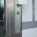 Spartan MP04-SC-STD Mortise Cylinder Guard  Aluminum Finish