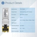 TRENDnet TEG-10GBRJ 10G RJ-45 Copper SFP+ Module