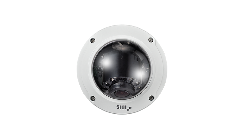 IDIS DC-D4538WRA 5MP Outdoor AI Dome Camera (LightMaster NIR), 2.7-13mm Lens, IP67