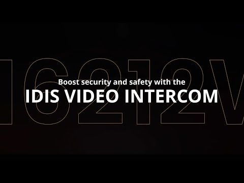IDIS DC-I6212WRX 2MP Access Control and Video Intercom