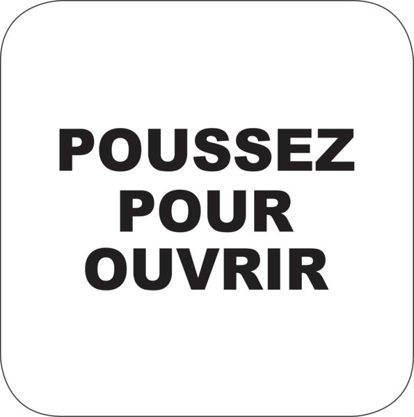 Camden "POUSSEZ POUR OUVRIR" Jamb Sw. Water Tight