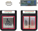 [CX-WC14AXFM] Camden Flush Mount Two Door Restroom System