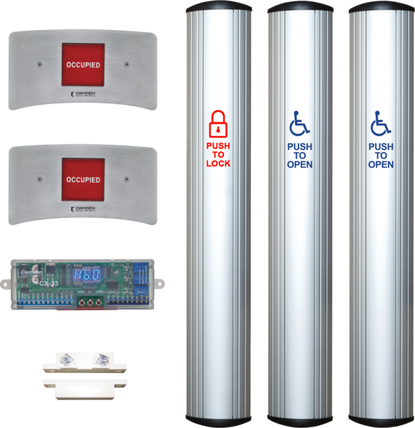 Camden Column Switch Restroom System