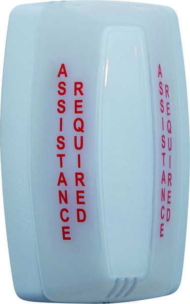 [CM-AF141SO] Camden Single Gang LED Dome Light w/ adjustable sounder. Add suffix 'F' to model number for French language, 'FE' fro bilingual