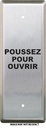 Camden CM-25/3FWT "Poussez Pour Ouvrir" Jamb Sw. Water Tight