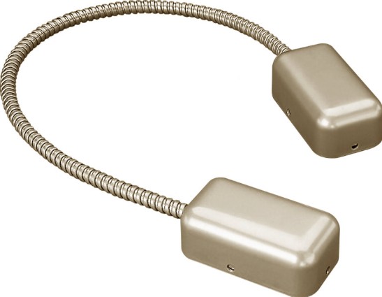 Camden Heavy CM-PT250AL-DUR-18 Duty Power Transfer Cables w/ Aluminum Endcaps, Duranodic Finish, 1/4" inside diameter cable, 18" length (CM-PT14DUR)