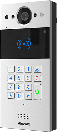Akuvox R20K Palm-Size Doorphone Certified for Outdoor Usage