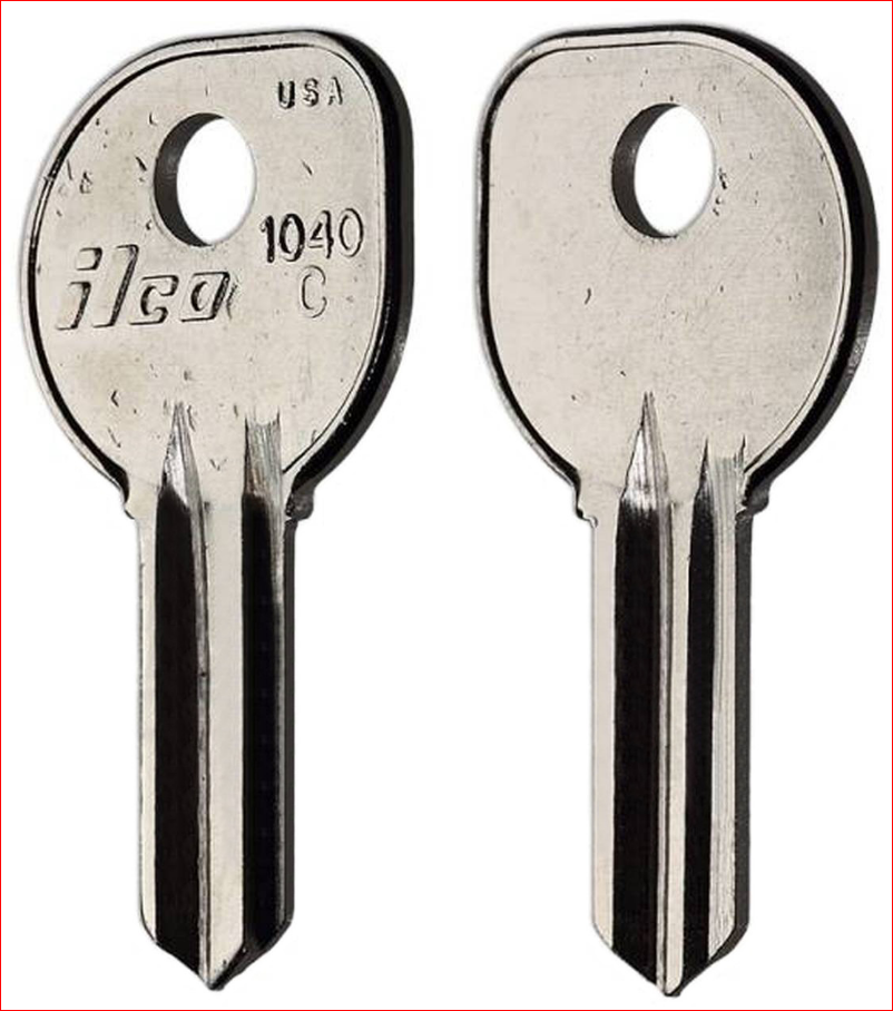 [1040C] Ilco 1040C Key Blank
