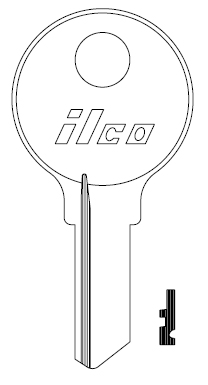 Ilco 1866-4 Key Blank