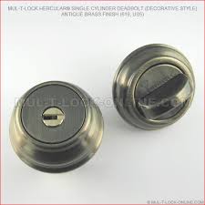 Mul-t-lock 236+01050R Decorative S/C Hercular Deadbolt S/A (17A) - MTL600