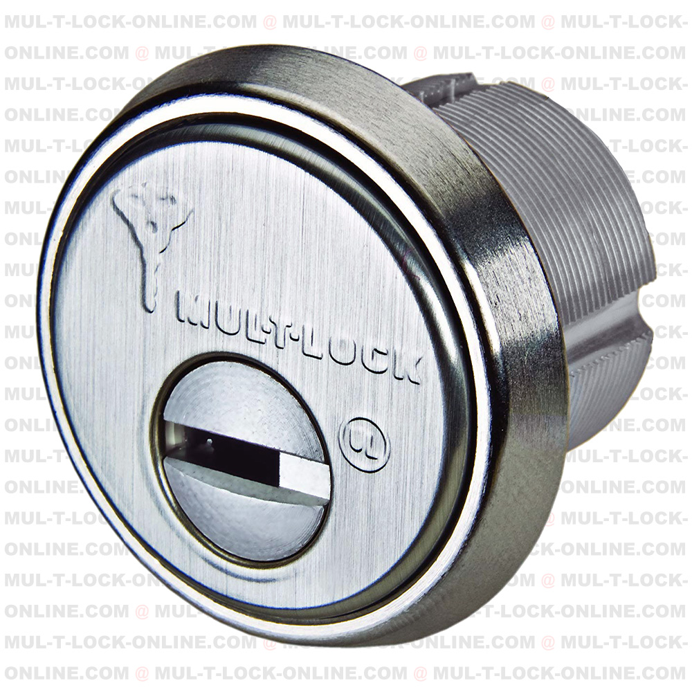 Mul-t-lock 236+02100R Mortise cylinder 1-1/8 S/A (26D) - Rotating Comb - 3:1 - MTL600