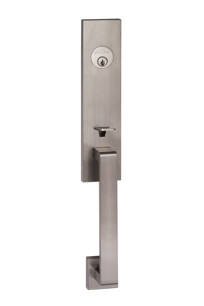 [TN507 15] Ridgecrest by Sure-Loc Turin Handleset 15 Satin Nickel