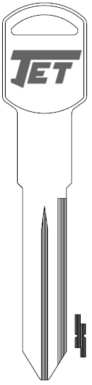 [P1106] Ilco P1106 GMC Key Blank B86