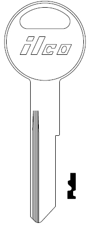 [X245] Ilco X245 Key Blank MIT4