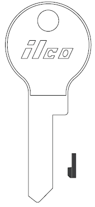 Ilco 1125 Key Blank H6