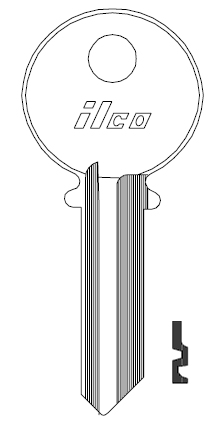 Ilco 1141 Key Blank T1