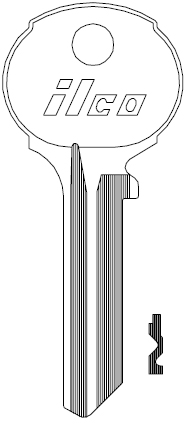 [1033] Ilco 1033 Union Key Blank UN13