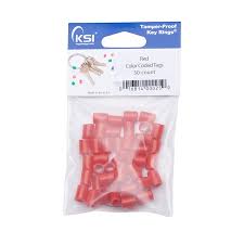 Key Systems KSI-290100R TPR Color Coding - Red 50 Pack  