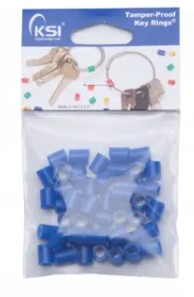 Key Systems KSI-290100B TPR Color Coding - Blue 50 Pack    