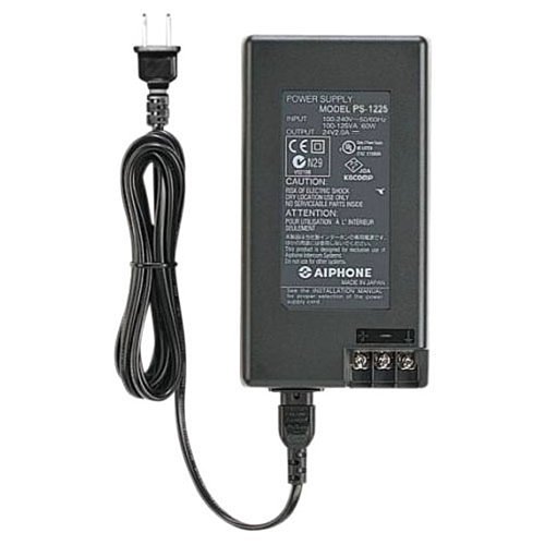 Aiphone PS-1225UL 12VDC Power Supply, 2.5A, UL Listed