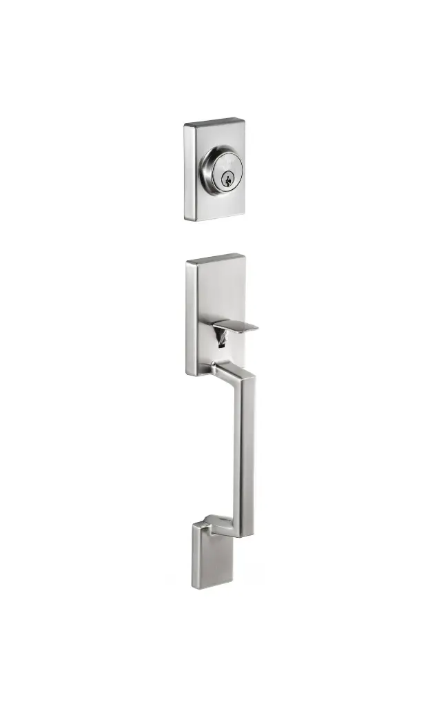 [SH500 15] Sure-Loc Stockholm Handleset  (Satin Nickel, Dummy)