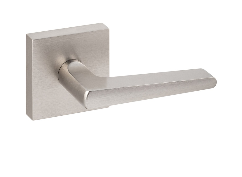 [BS101-SQ 15] Sure-Loc Basel Lever Square (Satin Nickel, Passage)