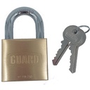Guard 836 Brass Padlock 2" (50MM) Body 1⅛"(28.0mm) Shackle