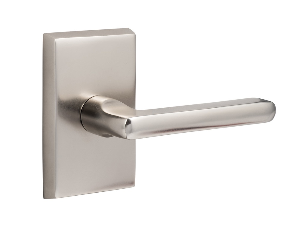 [LN101 15] Ridgecrest by Sure-Loc Logan Lever (Satin Nickel, Passage)
