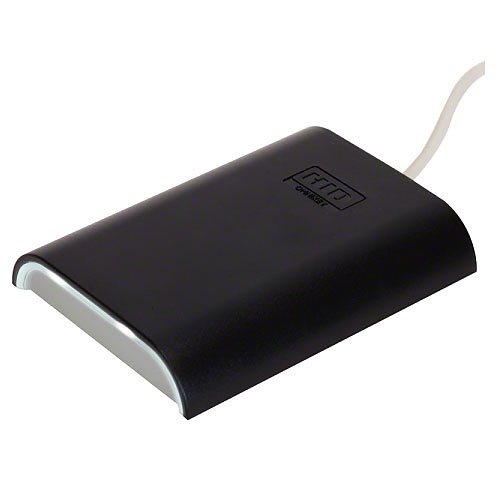 HID CP1000D iCLASS SE Desktop USB Encoder Hardware, for Programming Contactless Card Credentials with H10301, standard keys and default credits
