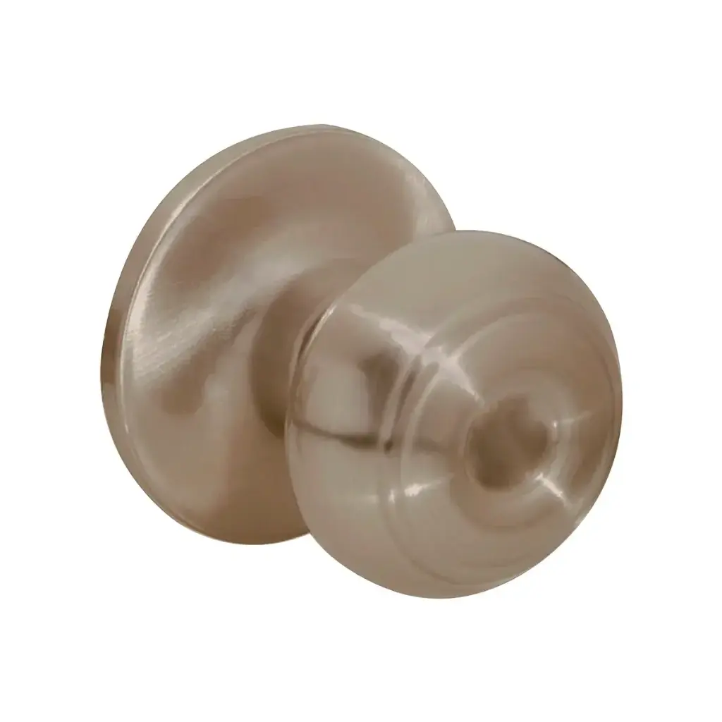 [34-FV3934] Taymor Manchester Dome Knob (Satin Nickel, Passage)