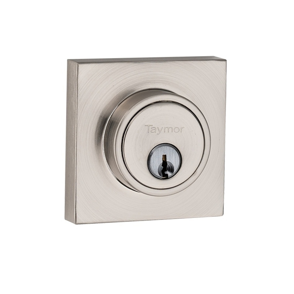 [33-D6074] Taymor Professional Select Deadbolts (Satin Nickel, Square)
