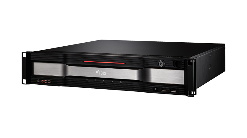 IDIS DR-8564D-72TB DirectIP 8500 Series 64-Channel 4K NVR, H.265, 72TB Storage, RAID, Dual HDMI, Embedded Linux
