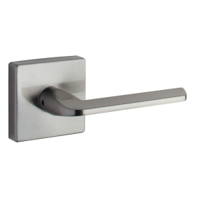 [30-D007334SN] Taymor Slip Stream Lever (Satin Nickel, Passage, Square)
