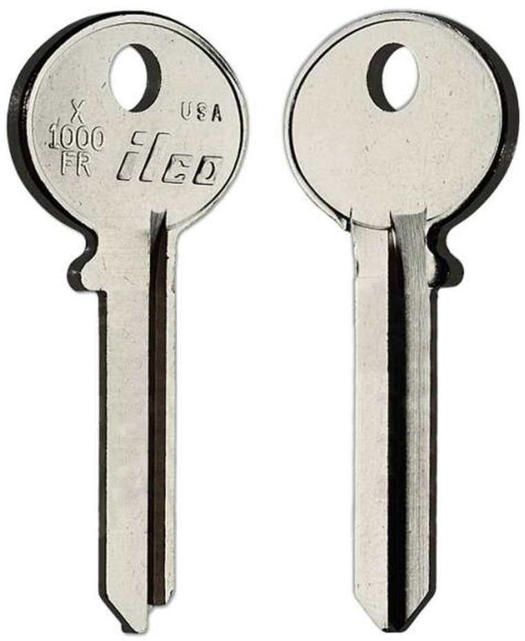 [X1000FR] Ilco X1000FR Key Blank P54F
