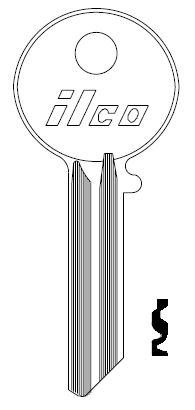 Ilco 997JA Key Blank