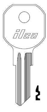 Ilco 1574 Hurd Key Blank KS900