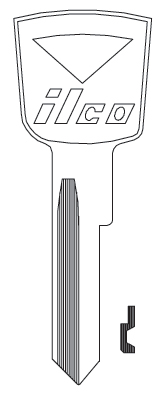 [1127DU] Ilco 1127DU Ford Key Blank H18