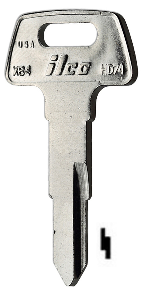 Ilco X84 Key Blank HD74