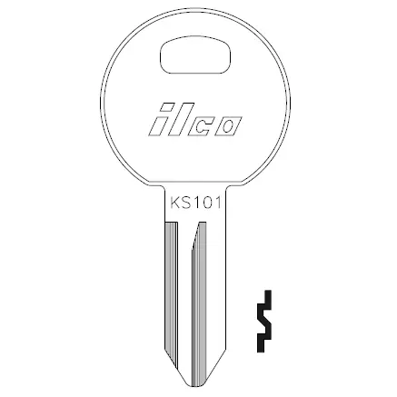 Ilco 1621 Key Blank TM13