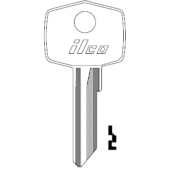 Ilco 62FS Volvo Key Blank