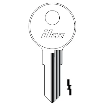 [BAU3] Ilco 1676 Key Blank BAU3