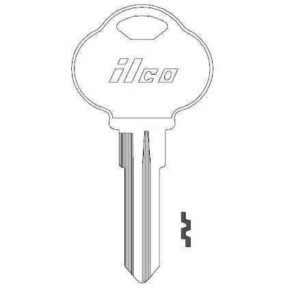 Ilco 1573B Key Blank CLB2