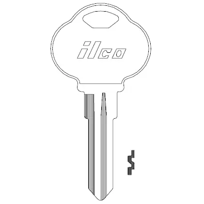 Ilco 1573E Key Blank CLB5