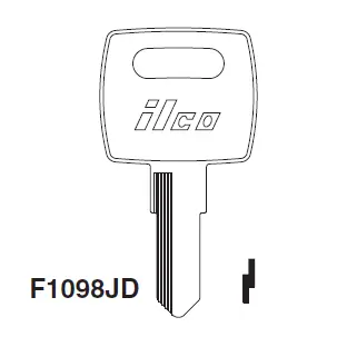 Ilco F1098JD John Deere Key Blank