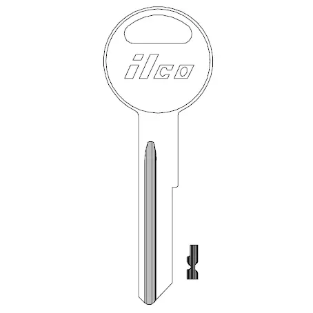 [S1770U] Ilco Y149 Chrysler Key Blank S1770U