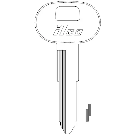 Ilco X146 GMC / Toyota Key Blank B56