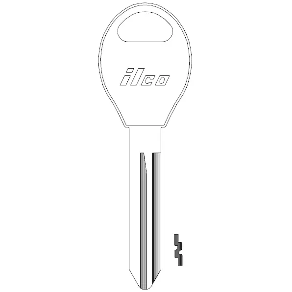 [X237  DA34] Ilco X237 Key Blank DA34 