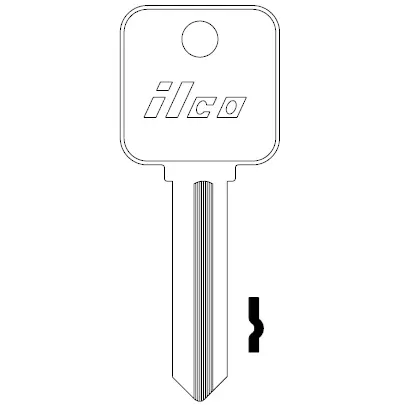 MR2 Ilco Rousseau Key Blank – 6 Pin