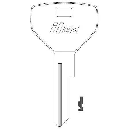 Y153 Ilco P1786 Chrysler Key Blank
