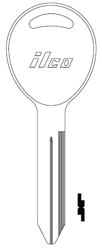 Ilco P1795 Chrysler Key Blank Y159